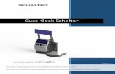 Cuss Kiosk Schalter · Cuss Kiosk Schalter é um produto desenvolvido e fabricado pela Schalter Tecnologia (CNPJ 93.866.382/0001-11) utilizando módulos homologados pela IATA (International