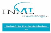 Relatório De Actividades - inmlcf - Página de Entrada NACIONAL DE MEDICINA LEGAL , I.P. Relatório de Actividades 2010 8 coordenação e fiscalização da actividade da medicina