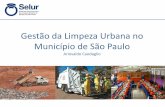 Gestão da Limpeza Urbana em São Paulo · Caminhões ou Utilitários com pontos de coleta pré-definidos, monitorados via satélite e Online. Pontos de coleta monitorados (Pequenos