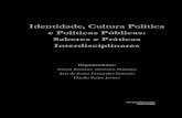 Identidade, Cultura Política e Políticas Públicas: Saberes ...cursos.unipampa.edu.br/cursos/ppgpp/files/2018/08/livro-politica.pdf · I Fórum Permanente de Cultura Brasileira