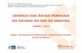 Governo do Estado do Rio de Janeiro Secretaria de Estado ... · • Preenche os poros ou vazios intergranulares das rochas sedimentares, ou das fraturas, falhas e fissuras das rochas