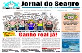 Jornal do Seagro · Governo sobre o pagamento de folha ficou em 41,81%, bem abaixo do limite prudencial de 46,55% e ainda mais abaixo do limite de responsabilidade fis-cal que é