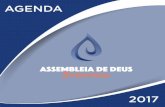 AGENDA - Assembleia de Deus Ministério Goianésia · 27 - 30 | EBF - Escola Bíblica de Férias S T Q Q S S D. AGOSTO 01 - 04 | Semana Missionária 02 | Reunião da Dir. Executiva