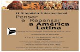 II SIMPÓSIO INTERNACIONAL PENSAR E REPENSAR A AMÉRICA LATINAsites.usp.br/prolam/wp-content/uploads/sites/35/2014/02/PROGRAMA... · Catalogação na Publicação Serviço de Biblioteca