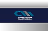 Projetar e Para os negócios - civilmont.com.br · Ensaio de vedação dos respiradores em uso; Qualiﬁcação e quantiﬁcação dos agentes ambientais; Exames clínicos médicos;