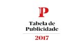 Tabela de Publicidade - static.publico.pt · 2 Publicidade impressa 1º CADERNO (2ª F DOMINGO) Para estar actualizado com Portugal e com o mundo ÍPSILON (6ª FEIRA) Toda a cultura