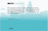 Cadernos - Repositório Institucional da ENAP: Página inicialrepositorio.enap.gov.br/bitstream/1/2881/1/49.pdf · Cadernos 49 Em busca da congruência entre ... Fernando de Barros