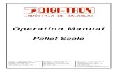 Operation Manual Pallet Scale - digitronbalancas.com.brdigitronbalancas.com.br/manuais/en-oper paleteira 01.04.07.pdf · Manual de Operação Transpalete Balança 4 Especialista em