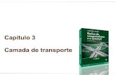 Capítulo 3 Camada de transporte - ic.uff.brlsousa/redes_i/cap-3.pdf · 4 3.1 – Introdução e serviços da camada de transporte 3.2 – Multiplexação e Demultiplexação 3.3