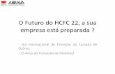 O Futuro do HCFC 22, a sua empresa está preparada · Domestica Comercial Industrial Conforto Automotivo. Estabelecimento SupermercaNosso mercado de atuação dos Padaria s Fast food