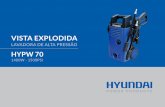 VISTA EXPLODIDA - HYUNDAI Power Products - … VISTA EXPLODIDA LAVADORA DE ALTA PRESSÃO HYPW 70 N. CóDIgO DESCrIçãO QTDA. 1 L70-001 BLOquEIO 1 2 L70-002 mOLA DA VáLVuLA 1 3 L70-003