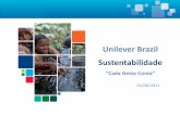 Unilever Brazil Sustentabilidade - crq4.org.brº Bloco - Palestra 2... · A Visão da Unilever Trabalhamos para criar um futuro melhor todos os dias. Ajudamos as pessoas a se sentirem