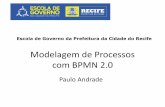 Modelagem de Processos com BPMN 2 - recife.pe.gov.br · 3.1 Níveis de modelagem: Diagrama, Mapa e Modelo 3.2 Processo, subprocesso, atividade e tarefa 3.3 Swimlanes 3.4 Eventos de