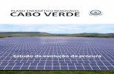 Estudo da evolução da procura - ECOWREX Estudo de... · ESTUDO DO RECURSO HÍDRICO ... FINANCEIRA E AMBIENTAL - CENTRAL GEOTÉRMICA NA ILHA DO FOGO . ii Plano Energético renovável