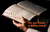 Há muitas razões para lermos a Bíblia nos tempos de hojeresultspromocional.com.br/familiamissionaria1/POR%20QUE%20LEMOS%20... · A Bíblia é como se fosse um manual de sobrevivência
