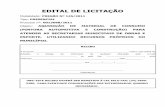 EDITAL DE LICITAÇÃO - araguari.mg.gov.br · MATERIAL DE CONSUMO (PINTURA AUTOMOTIVA E CONSTRUÇÃO) PARA ATENDER AS SECRETARIAS MUNICIPAIS DE OBRAS E ESPORTE, UTILIZANDO RECURSOS
