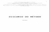 Versão eletrônica do livro “Discurso do Método”  · Web viewAutor: Descartes. Créditos da digitalização: Membros do grupo de discussão Acrópolis (Filosofia) Homepage