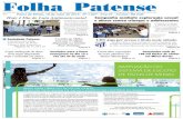 CMY K Patos de Minas, 18 de maio de 2013 - Nº 1.047 - Ano ... 1047 (180513)site.pdf · Página 2 Folha Patense ... Alunos do projeto "Bombeiro Mirim" participaram de palestra de