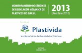MONITORAMENTO DOS ÍNDICES DE RECICLAGEM … · Monitoramento dos Índices de Reciclagem Mecânica de Plásticos no Brasil, base 2012, através de pesquisa por amostragem junto à
