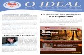 1 O IDEAL - ide-jf.org.bride-jf.org.br/wp-content/uploads/2009/10/Ideal-232-Novembro-2015... · discutir sobre temas da atu-alidade à luz da Doutrina ... tema para debate: Espiritismo