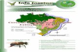 Cerca de 90 insetos na lista de Extinção do IBAMA · Ano 5, núm. 11 - Novembro 2008 Informativo do Projeto Entomologistas do Brasil Cerca de 90 insetos na lista de Extinção do
