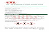 FISPQ Ficha de Informações de Segurança de Produtos Químicos · Nome da substância ou mistura (nome comercial): Thinner 12800 Audi. Principais usos: utilizado para diluição