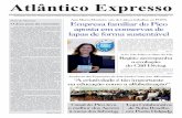 Atlântico Expresso - espacoacores.comespacoacores.com/2017-03-13.pdf · ver atento às realidades actuais não pode esquecer nem permanecer indiferente perante eles. Em poucos dias,