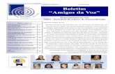 Volume 2, Edição 3 Jul/Set 2016 Boletim - sbfa.org.br · Volume 2, Edição 3 Jul/Set 2016 Boletim “Amigos da Voz” Departamento de Voz SBFa - Sociedade Brasileira de Fonoaudiologia