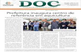 Prefeitura inaugura centro de referência em aquicultura · ... a autenticidade e a inviolabilidade de todos os dados do presente DIÁRIO OFICIAL DE CONTAGEM - MG (doc). ... a declaração
