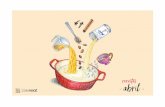 receitas abril - nestle.com.br · Dips Árabes MODO DE PREPARO HOMUS: Em um liquidificador, bata o grão-de-bico com 1 xícara (chá) de água e o MAGGI Fondor. Leve ao fogo e deixe