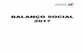 Balanço Social 2017 - turismodeportugal.pt · o Turismo de Portugal a coordenação técnico-pedagógica destas estruturas. ... Agrupamento Formativo da Escola de Douro ... estatuto
