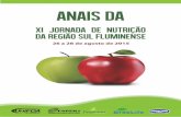 Xi Jornada de Nutrição da Região Sul Fluminense - UniFOAweb.unifoa.edu.br/.../2016/01/anais-da-xi-jornada-de-nutricao.pdf · FICHA CATALOGRÁFICA . Bibliotecária: Alice Tacão