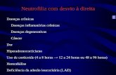 Neutrofilia com desvio à direita · Uso de corticoide (4 a 8 horas → 12 a 24 horas ou 48 a 96 horas) Hemodiálise Deficiência da adesão leucocitária (LAD) ... Ureia Creatinina