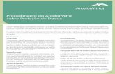 Procedimento da ArcelorMittal sobre Proteção de Dadosbrasil.arcelormittal.com/.../protecao-dados-pessoais-portugues.pdf · sobre Proteção de Dados ... Irlanda Itália Letônia