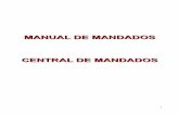 MANUAL DE MANDADOS CENTRAL DE MANDADOSrede.tjmg.jus.br/data/files/B5/A0/31/7B... · 2017-12-15 · 1. Introdução O controle de cumprimento dos mandados é feito pela Central de