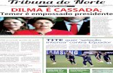 Tribun˜ d˚ Nort˛ - Jornal Tribuna do Nortejornaltribunadonorte.net/wp-content/uploads/2016/09/edicao-8782-01... · Tite orienta jogadores durante treino na capital equatoriana.