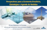 Perspectivas para a Economia Brasileira, Estratégias e ... · Safra Agrícola (tons.) 184,7 240,3 30,1% previsão anual Inflação IPCA (% aa) ... Var. T/T-1 (série com ajuste sazonal)