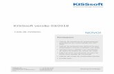 KISSsoft versão 03/2018 NOVO!2/25 Oferta O KISSsoft é construído de forma modular e oferece uma grande variedade de módulos de cálculo. É possível adquirir tantos KISSsoft quanto