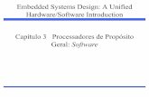 Embedded Systems Design: A Unified Hardware/Software ...marco/cursos/ea078_10_2/slides/cap03_maah.pdf registrador de instruções – Decodificação: determina o significado da instrução