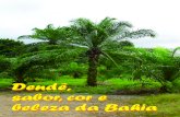 Dendê, sabor, cor e beleza da Bahia - isaudebrasil.com.br · ·Sal, ao gosto Modo de preparo Aqueça o dendê e junte o alho, o coco ralado e o camarão. Doure levemente, tempere