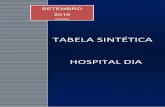 TABELA SINTÉTICA DAY-HOSPITAL V9 - 09-2016 · TABELA SINTÉTICA DE SERVIÇOS MÉDICOS 1. OBJETIVOS 1.1 Elaborar uma tabela com vistas a atender ao credenciamento dos serviços médicos