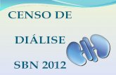CENSO DE DIÁLISE SBN 2012 - arquivos.sbn.org.brarquivos.sbn.org.br/pdf/socios2012.pdf · Total de Unidades Renais ... Prevalência de sorologia positiva para Hepatite B, C e HIV,