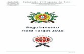 Regulamento Field Target 2018 - Federação Portuguesa de Tirofptiro.pt/wp-content/uploads/2018/01/WFTF-Core-Rules-2018... · Federação Portuguesa de Tiro Instituição de Utilidade