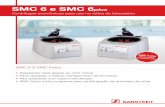SMC 6 e SMC 6 plus - dafxbb5uxjcds.cloudfront.net · • Separação ideal graças ao rotor móvel • Fácil operação e rápido carregamento de amostras • Alta qualidade com