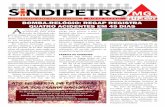 BOMBA-RELÓGIO: REGAP REGISTRA QUATRO ACIDENTES …sindipetro.org/wp-content/uploads/2016/12/Boletim37_2017-1.pdf · incêndio. Por fim, um vazamento de diesel contaminado provocou