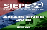 ANAIS ENEC2018 - siepe.ufpr.br · Um dos gêneros textuais mais importantes, especialmente dentro de cursos de pós-graduação, é o artigo cientíﬁco. Por causa de pressões crescentes