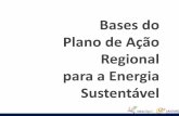 Bases do Plano de Ação Regional para a Energia Sustentável · Plano de Ação Regional para a Energia ... 6,01% Gasóleo 19,89% Gasóleos coloridos ... [MWh/ano] 24% Indústria