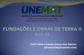 Profª Aline Cristina Souza dos Santos (alinecris16@hotmail ...sinop.unemat.br/...downloads/fot_4883fot...de_sapatas_isoladas_pdf.pdf · EXEMPLO 1) Dimensionar uma sapata isolada