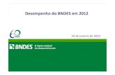 Desempenho do BNDES em 2012 - Cidadania & Cultura · Atuação do BNDES sustenta a FBKF Fonte: BNDES //8 em R$ bilhões ... Desempenho do Sistema BNDES Consultas Ramo / Setor BNDES