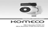 MANUAL DO USUÁRIO - komeco.com.br · Regulagens em pressostato (chave de pressão ou fluxostato, ajuste e limpeza. Aparelho que contenha marcas e sinais feitos com tinta metálica,